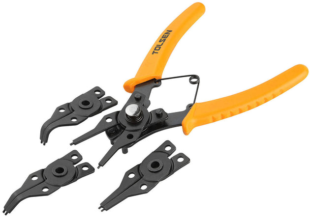 Tolsen Plier Circlip Set 4 in 1  160mm - Buy Now Online at Trade DIY Direct