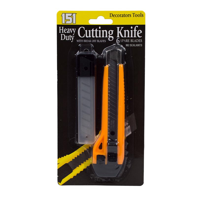 151 Cutting Knife & 6 Spare Blades - Buy Now Online at Trade DIY Direct