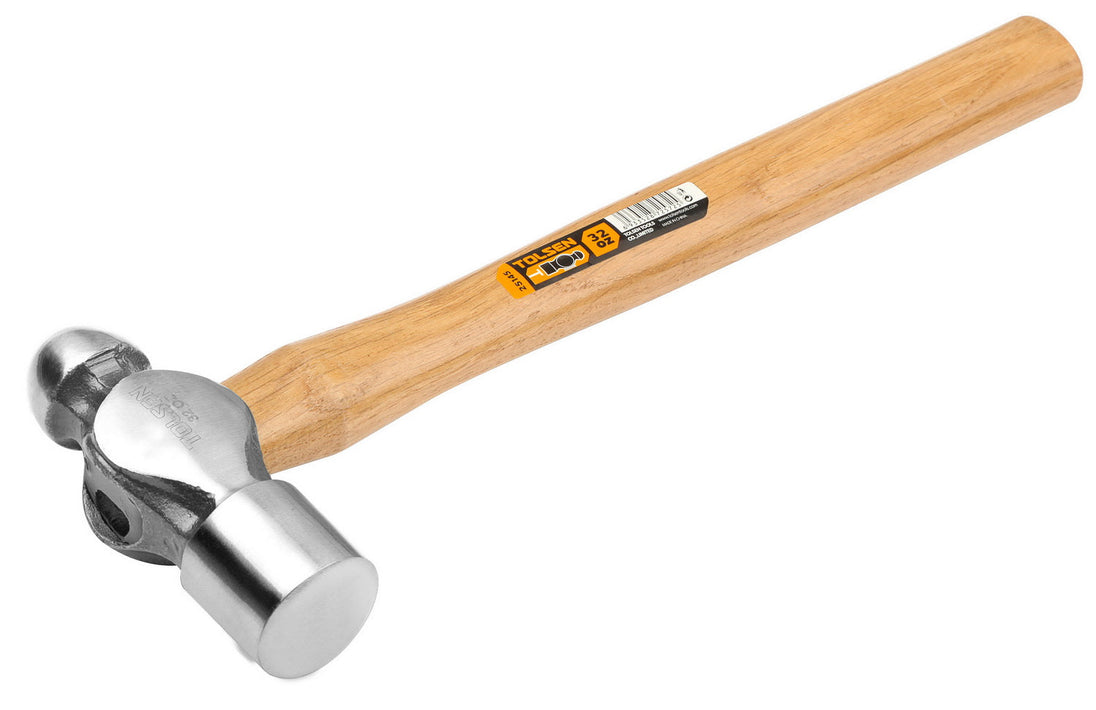 Tolsen Hammer Ball Pein Wood Handle 32oz - Buy Now Online at Trade DIY Direct