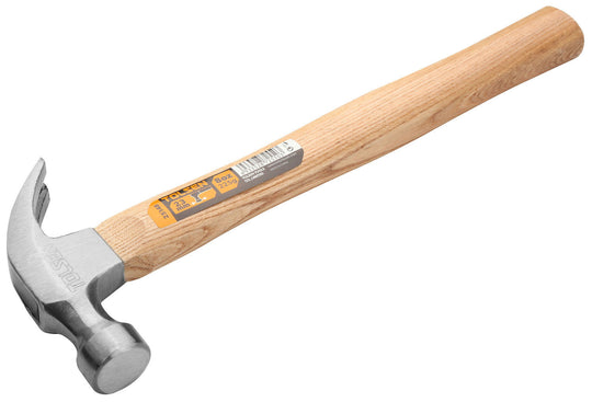 Tolsen Hammer Claw Wooden Handle 560g  20oz - Buy Now Online at Trade DIY Direct