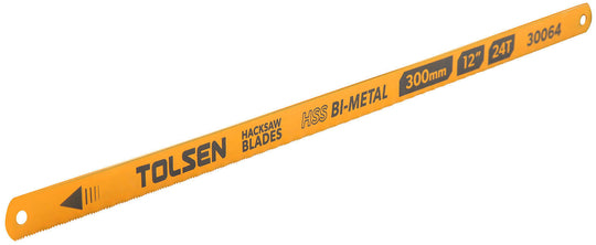 Tolsen Hacksaw Blade Bi Metal 24T 2pc - Buy Now Online at Trade DIY Direct