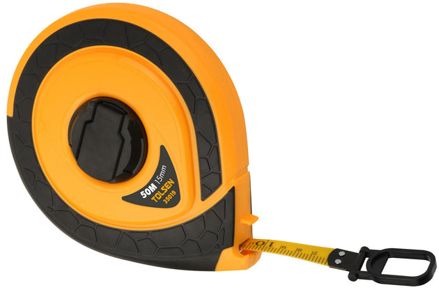 Tolsen Tape Measure Fibreglass 20M x 15mm (Industrial) - Buy Now Online at Trade DIY Direct