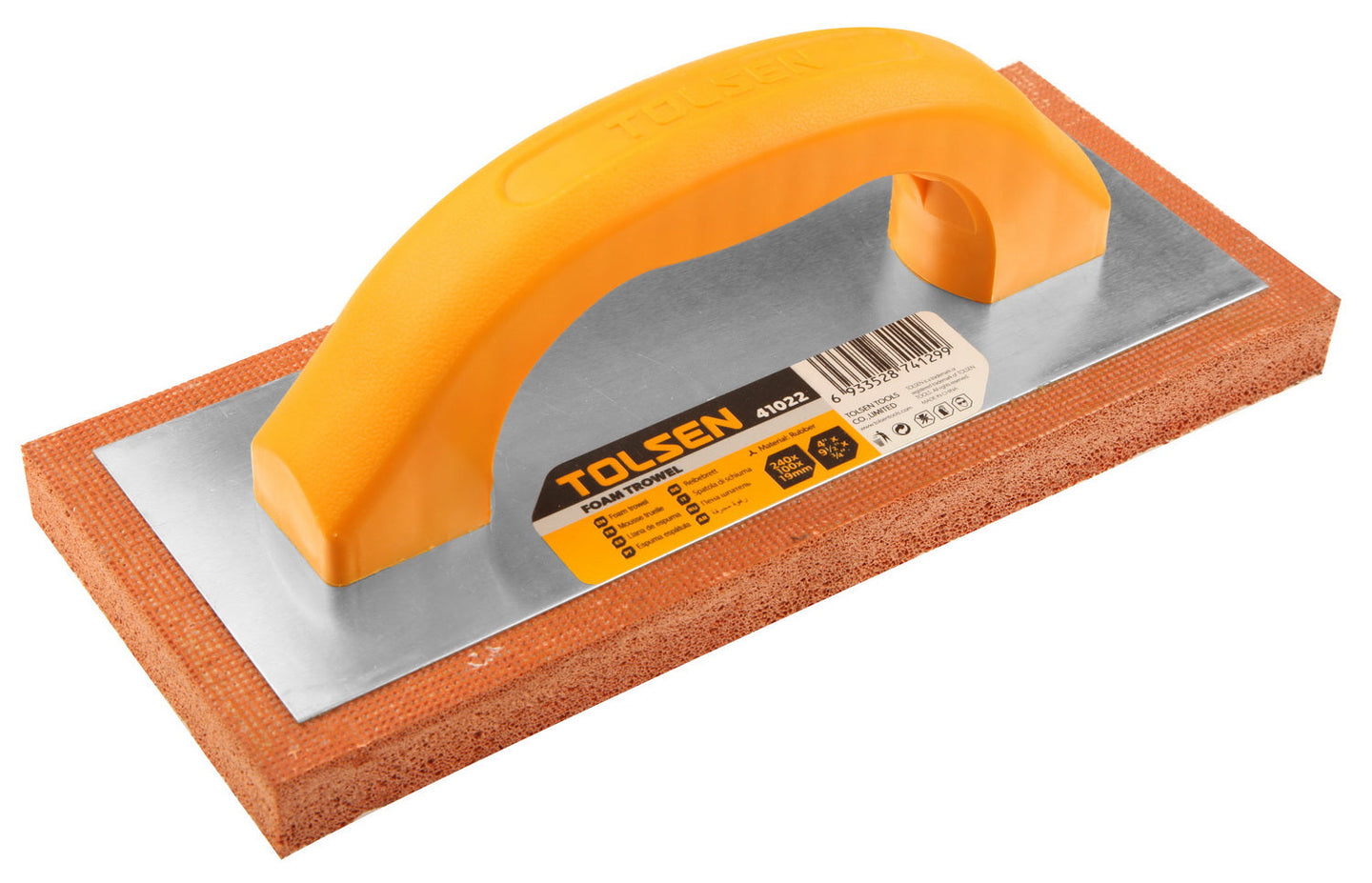 Tolsen Foam Trowel 240 x 100 x 19mm - Buy Now Online at Trade DIY Direct