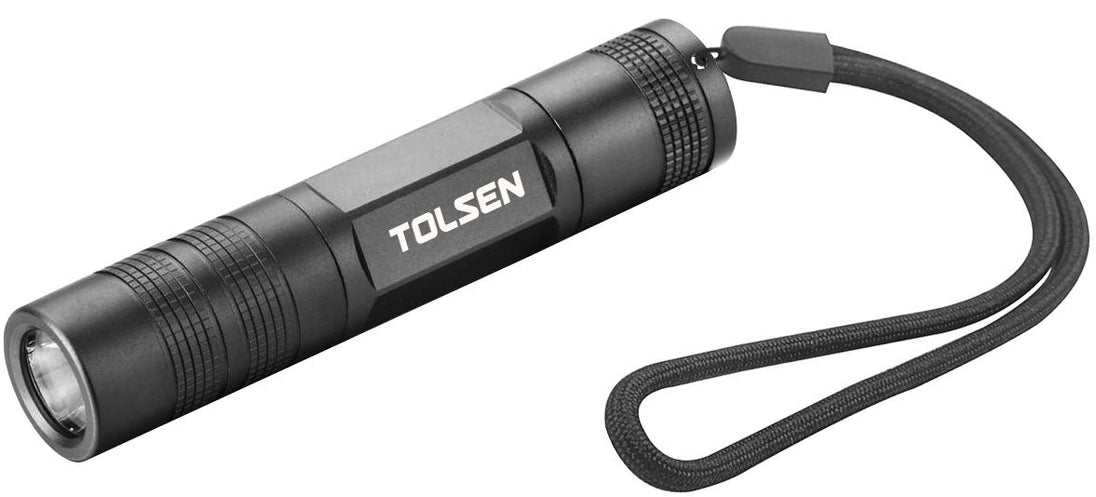 Tolsen Torch AA Black Led 50 Lumens (Industrial) - Buy Now Online at Trade DIY Direct