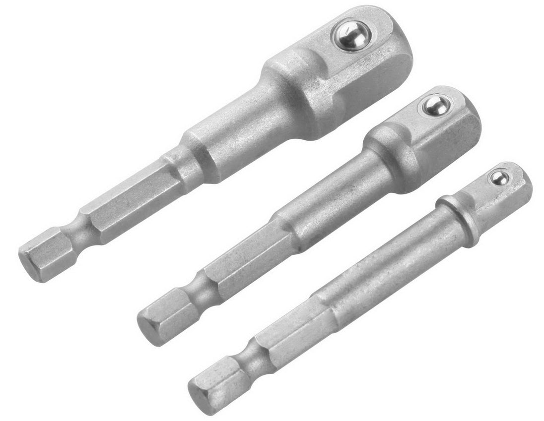 Tolsen 3 Piece Adaptor Set  (1/4-3/8-1/2) - Buy Now Online at Trade DIY Direct