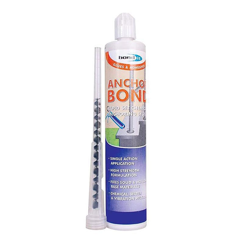 Bond It Anchor Bond Resin Adhesive and Nozzles - Buy Now Online at Trade DIY Direct