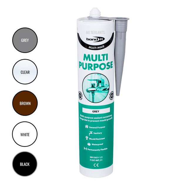 Bond It Multi-Mate GP Multi Purpose Silicone - Buy Now Online at Trade DIY Direct