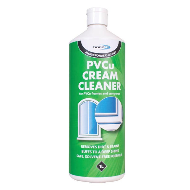 Bond It Solvent Free PVCU Cream Cleaner 1L - Buy Now Online at Trade DIY Direct