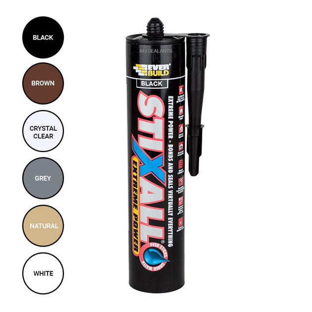 Everbuild Stixall Extreme Power Adhesive & Sealant - Buy Now Online at Trade DIY Direct