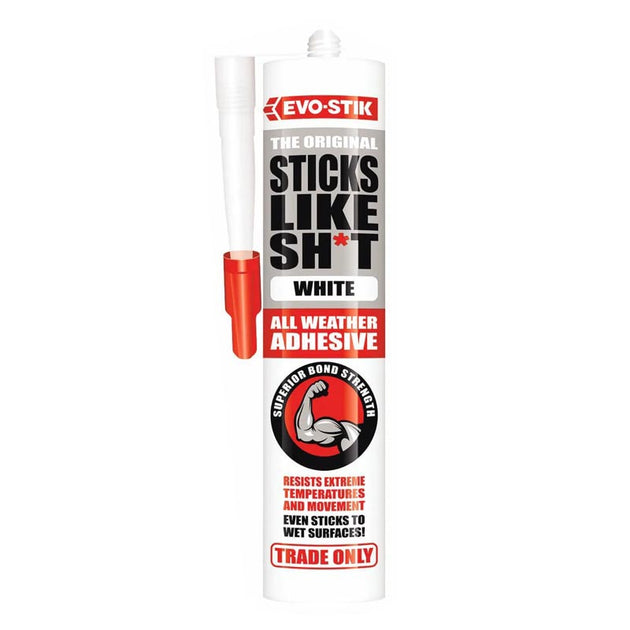 Evo-Stik Sticks Like Sh*t Adhesive - Buy Now Online at Trade DIY Direct