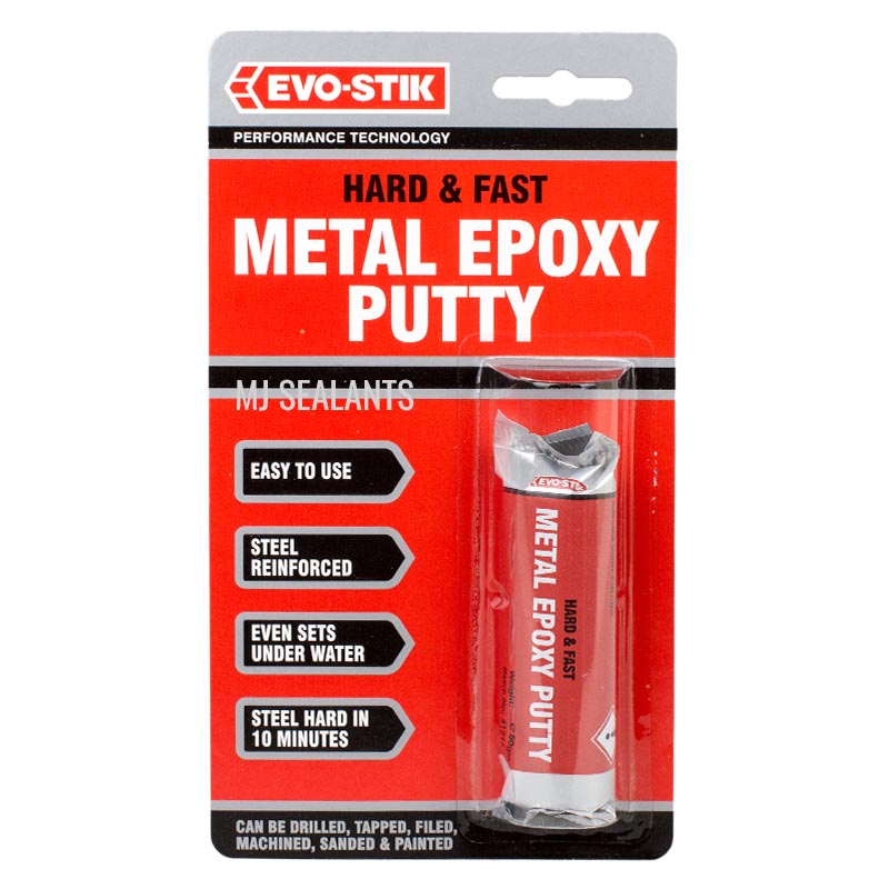 Evo Stik Hard & Fast Metal Epoxy Putty - Buy Now Online at Trade DIY Direct