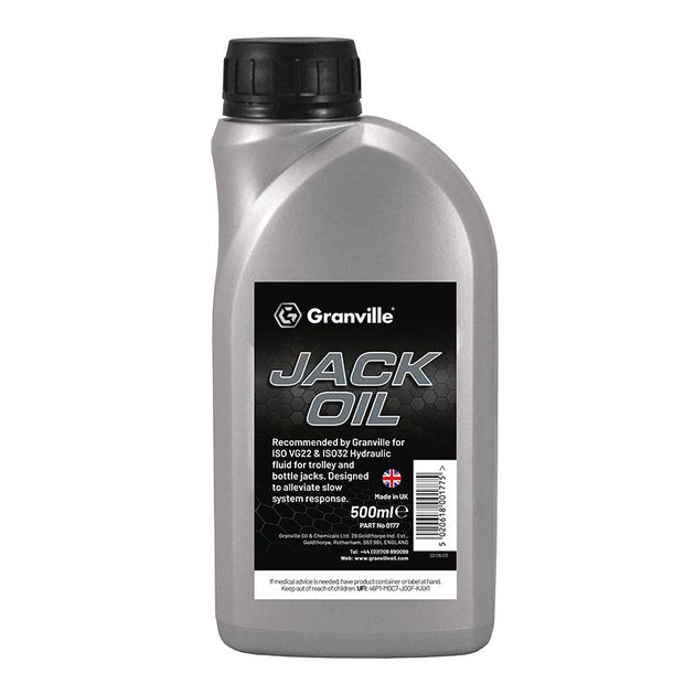 Granville Hydraulic Fluid Jack Oil 500ml - Buy Now Online at Trade DIY Direct