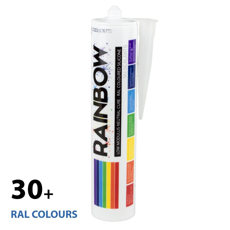 Rainbow RAL Coloured LMN Silicone Various Colours - Buy Now Online at Trade DIY Direct