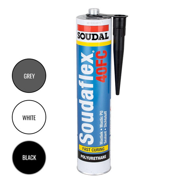 Soudal Soudaflex 40FC Polyurethane Sealant Adhesive - Buy Now Online at Trade DIY Direct