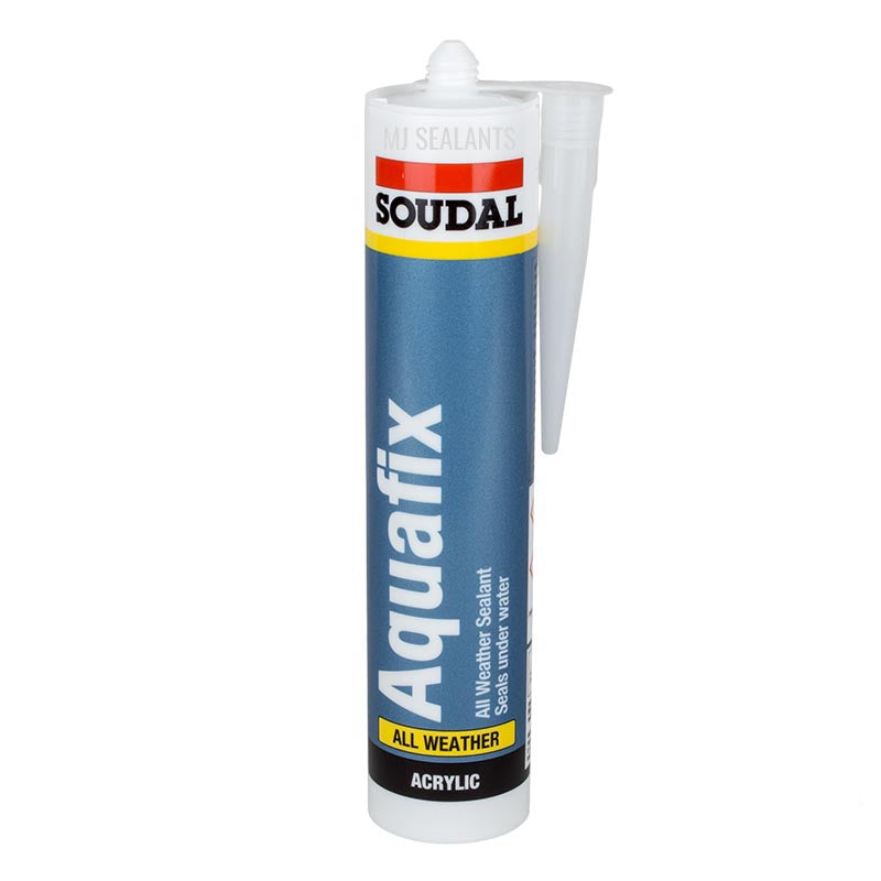 Soudal Aquafix All Weather Sealant Clear - Buy Now Online at Trade DIY Direct