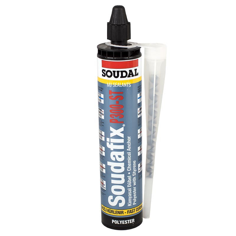 Soudal Soudafix P300-ST Chemical Anchor 300ml - Buy Now Online at Trade DIY Direct