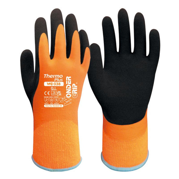 wonder grip wg-338 thermo plus gloves, 100423, ppe &amp; gloves